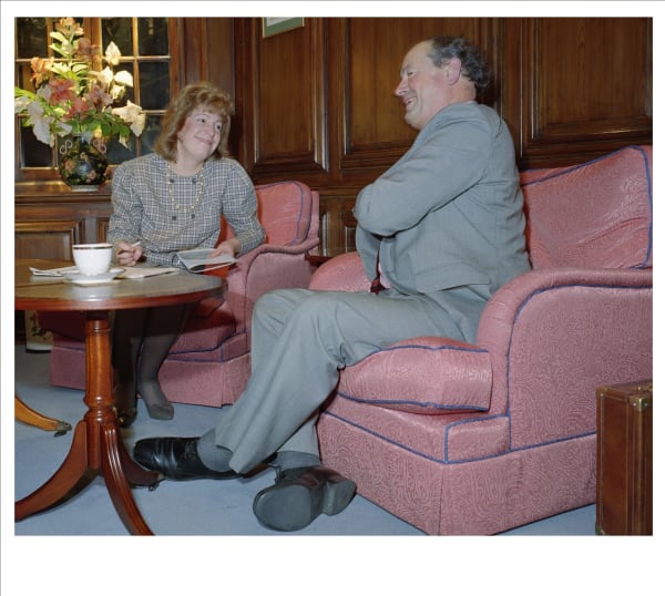 Anna Fox, Work Stations, Secretariat, West End (29), 1988