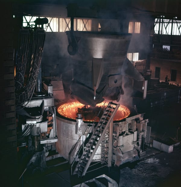 Wolfgang Suschitzky, Untitled (Stone into Steel 2), 1960