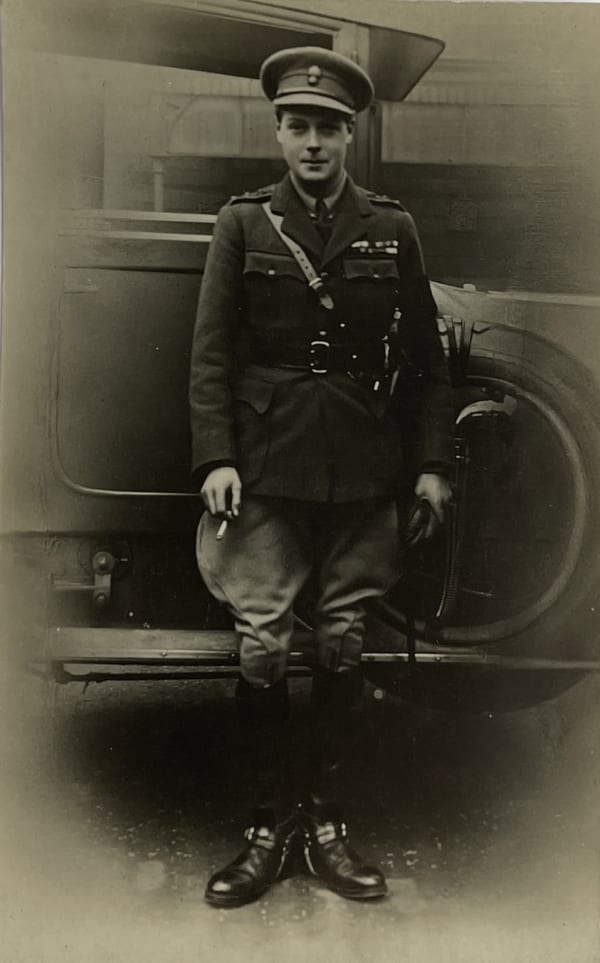Christina Broom, King Edward VIII / Prince of Wales as a 2nd Lieutenant in the Grenadier Guards, 1919