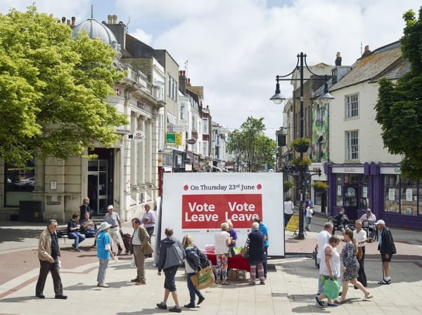 Simon Roberts, 'Vote Leave' Campaign, South Street Square, Worthing, West Sussex, 2016, 2016