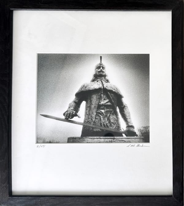 Simon Marsden, Dracula's Statue, Tirgoviste, Wallachia, Romania, c.1994