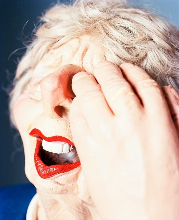 Andrew Bruce And Anna Fox, Spitting - Margaret Thatcher (eye), 2015