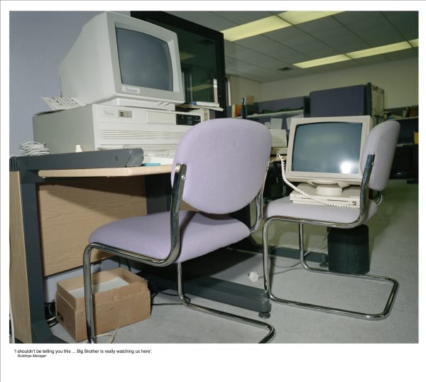Anna Fox, Work Stations, Service Industry, the City. (20), 1988