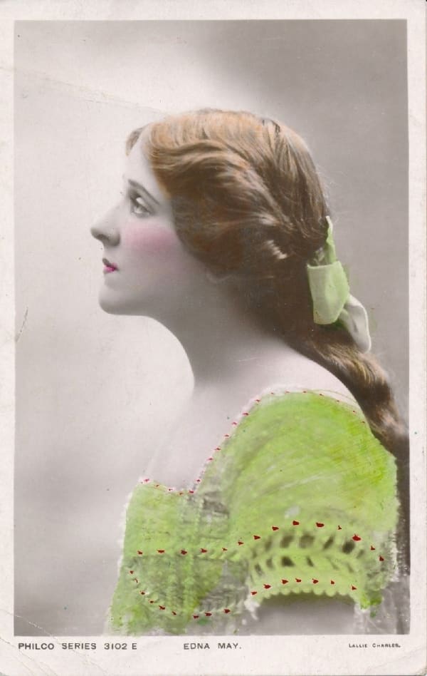 Lallie Charles, Edna May, 1910