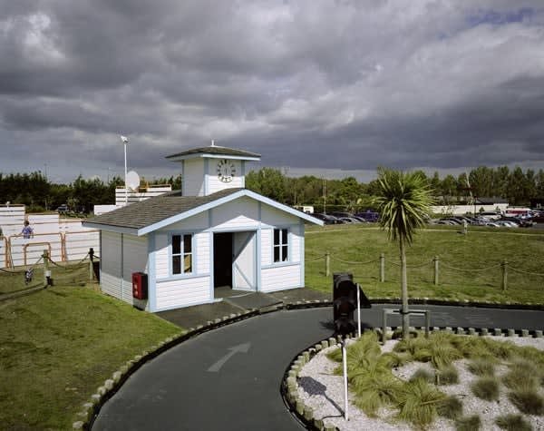 Anna Fox, Resort 1, Race track, 2010, 2010