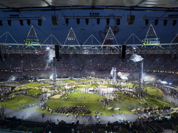 Simon Roberts, London 2012 Opening Ceremony, Olympic Stadium, Stratford, London, 2012, 2012