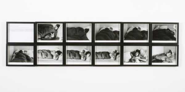 Sophie Calle, The Sleepers (Gennie Michelet, thirteenth sleeper), 1980