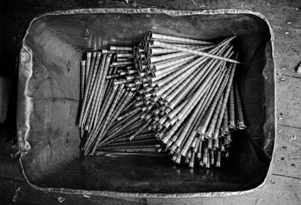 Daniel Meadows, Textile Industry in Decline, 1976