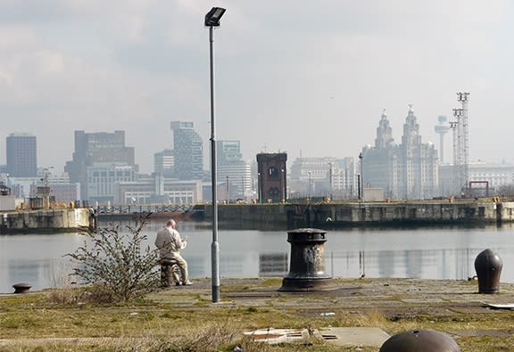 The Caravan Gallery, On the waterfront, Wirral, 2013