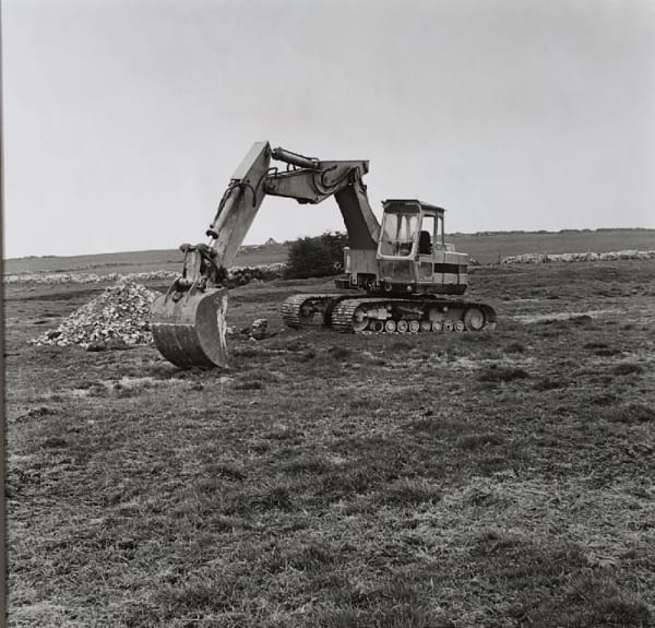 Paul Hill, Mobile Objects (Excavator), 1981