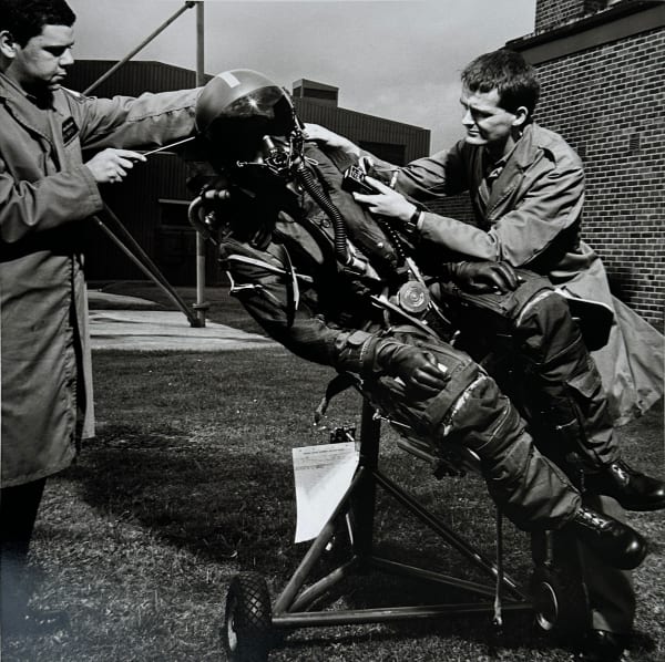 Brian Griffin, Royal Airforce, Honinghton, Bury St. Edmunds (From the series "Work"), 1987