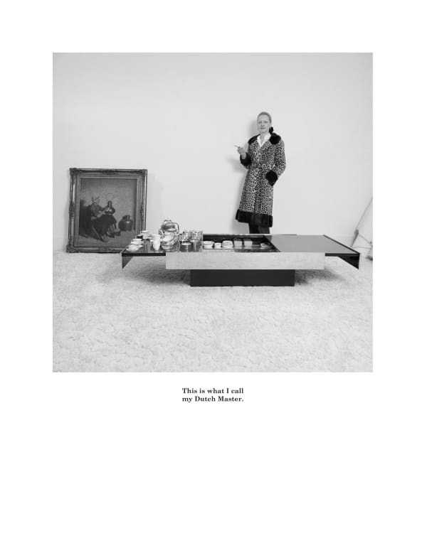 Karen Knorr, Belgravia (This is what I call my Dutch Master), 1979