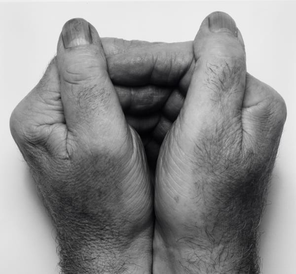 John Coplans, Self Portrait (Two Hands Together), 1988