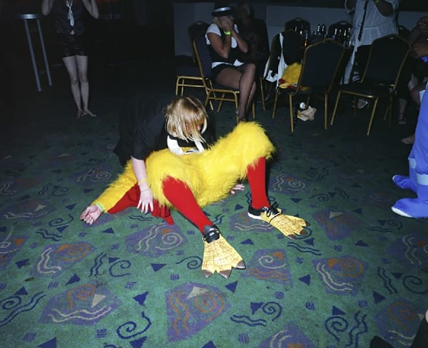 Anna Fox, Resort 2, Woman and bird, 2009