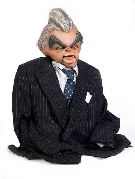 Fluck And Law - Spitting Image. A Norman Lamont puppet, c1985