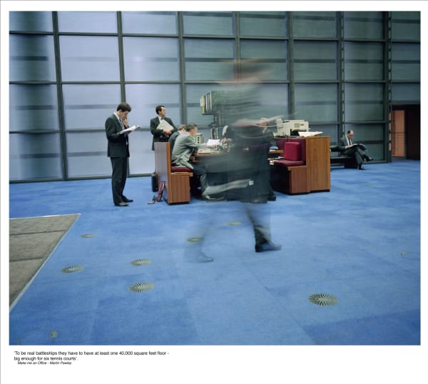 Anna Fox, Work Stations, Insurance Brokerage Centre, the City (4), 1988