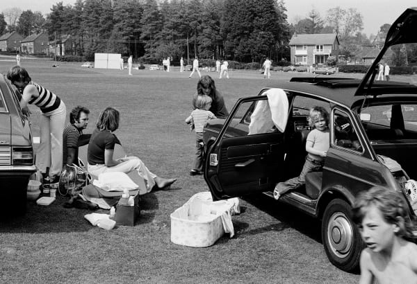 Daniel Meadows, Village cricket match, Staplefield, Sussex. May 1974, 1974