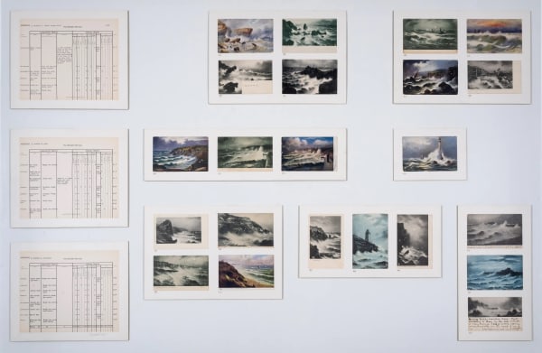 Susan Hiller, Dedicated to the Unknown Artists: Addenda 3, Section R: Where Surges Roll, 1978
