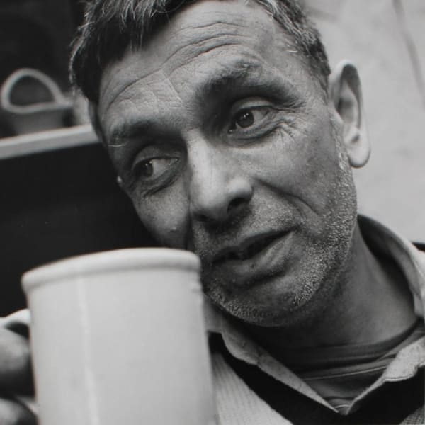 Ken Grant, Shop owner, Walton Breck Road, c1988