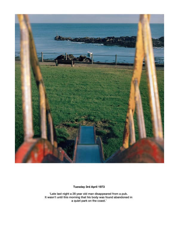 Paul Seawright, Slide (from Sectarian Murder), 1988