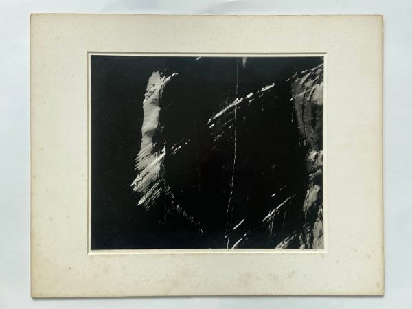 John Blakemore, Rock Face, Black Rock, Sands, 1975