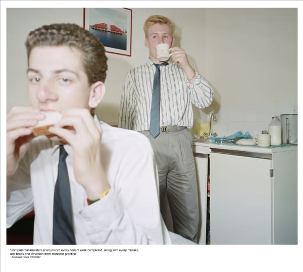 Anna Fox, Work Stations, Estate Agents, Docklands Enterprise Zone (22), 1988