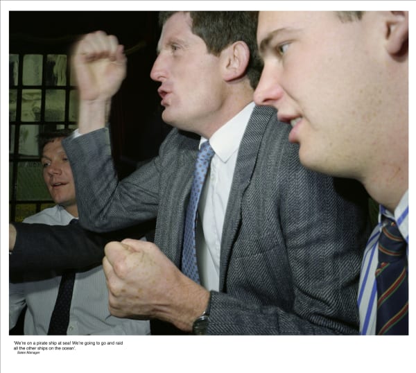 Anna Fox, Work Stations, Public House, the City. Salespeople (16), 1988