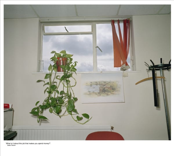 Anna Fox, Work Stations, Paper Merchants, South Bermondsey (19), 1988