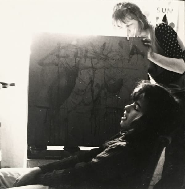 Jo Spence, Gypsies (inside a caravan), 1974