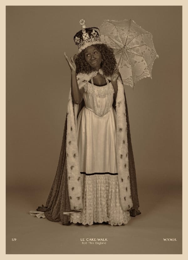 Heather Agyepong, Wish You Were Here (1. Le Cake-Walk: Rob This England), 2020