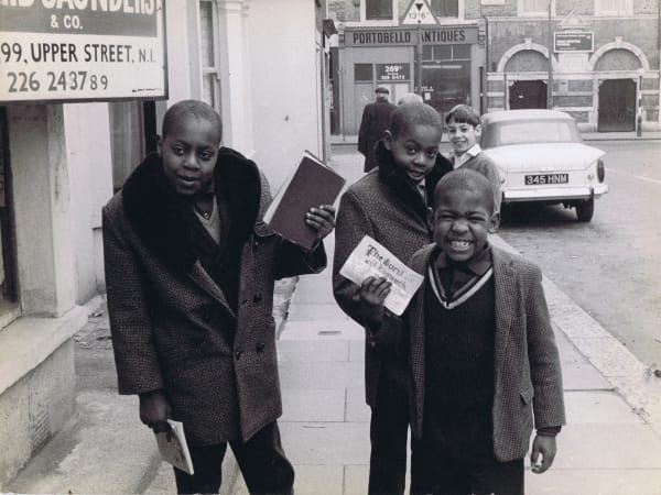Charlie Phillips, Tavistock Square, Notting Hill, 1965