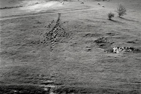 Paul Hill, Footmarks, Gypsy Bank, Wolfscote Dale, Derbshire, 1987