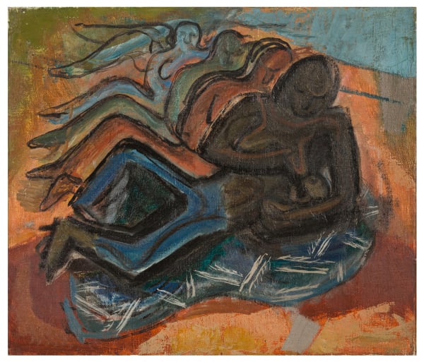 Leon Underwood (1890-1975), Reclining figures, 1946