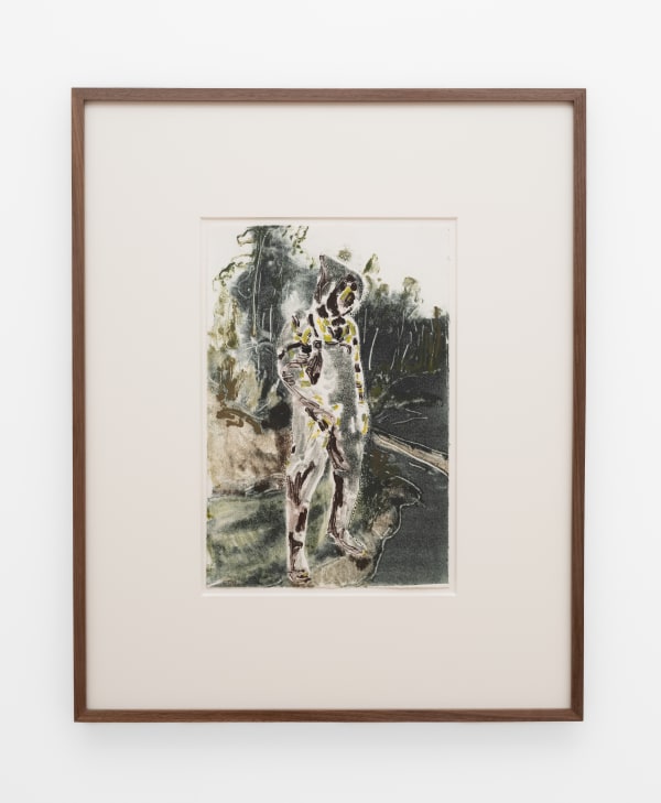 Claire Tabouret, In the Woods (Green), 2017