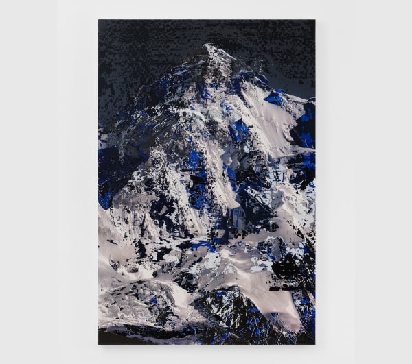 Michael Kagan K2 V, 2024 Oil and enamel on linen 72 x 48 inches 182.9 x 121.9 centimeters