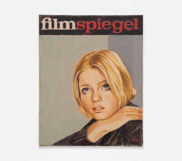 Duncan Hannah Film Spiegel (Aulin), 2020 Oil on canvas 14 x 11 in (35.6 x 27.9 cm)