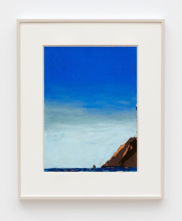 Nicole Wittenberg Patmos 1, 2018 Pastel on paper 15.5 x 11.5 in (39.4 x 29.2 cm) Framed 23 x 19 in (58.4 x 48.3 cm)