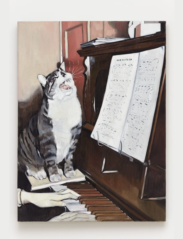 Oliver Clegg Elton, 2021 Oil on linen 40 x 30 in (101.6 x 76.2 cm)