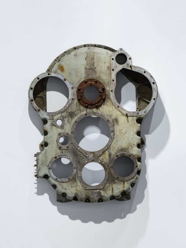 Marianne Vitale Skull, 2025 Aluminum 54 x 43 x 9 in (137.2 x 109.2 x 22.9 cm)