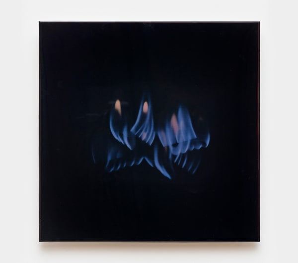 Justen Ladda Alaz, 2021 Mixed media on wood 24 x 24 x inches