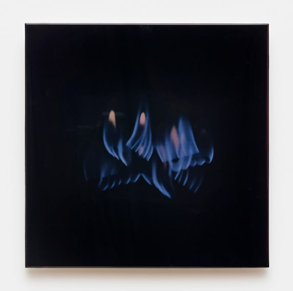 Justen Ladda Alaz, 2021 Mixed media on wood 24 x 24 x inches