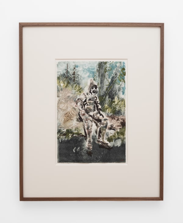 Claire Tabouret, In the Woods (Brown), 2017