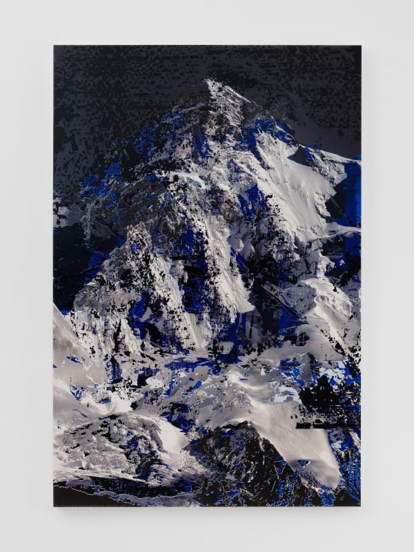 Michael Kagan K2 II, 2024 Oil and enamel on linen 72 x 48 inches 182.9 x 121.9 centimeters