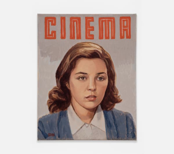 Duncan Hannah Cinema (Gralter), 2021 Oil on canvas 14 x 11 in (35.6 x 27.9 cm)