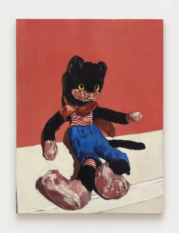 Oliver Clegg Cuddles, 2021 Oil on linen 40 x 30 in (101.6 x 76.2 cm)