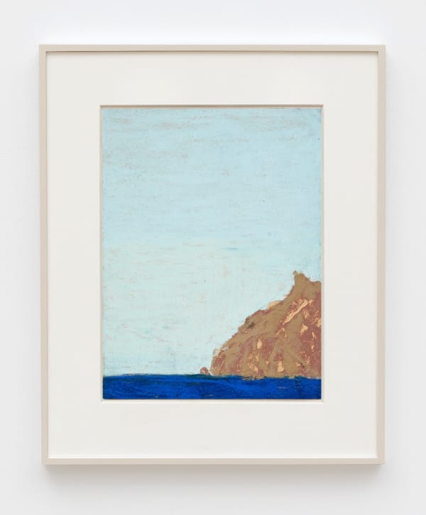Nicole Wittenberg Patmos 2, 2018 Pastel on paper 15.5 x 11.5 in (39.4 x 29.2 cm) Framed 23 x 19 in (58.4 x 48.3 cm)