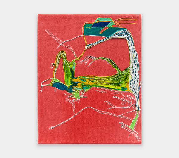 Leelee Kimmel Rose, 2020 Acrylic on canvas 14 x 11 in (35.6 x 27.9 cm)