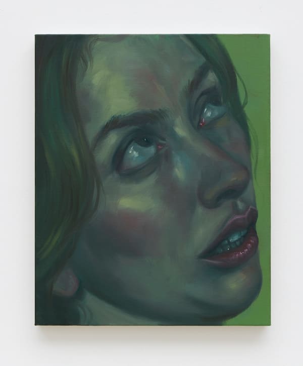 Chloe Wise Green Giulia, 2023 Oil on linen 20 x 16 in (50.8 x 40.6 cm)