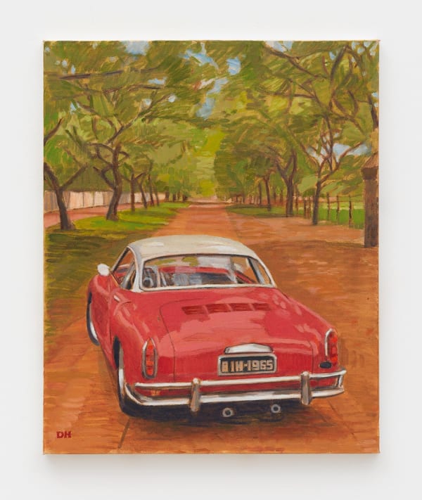 Duncan Hannah Kanmann Ghia in France, 2013 Oil on canvas 20 x 16 in (50.8 x 40.6 cm)