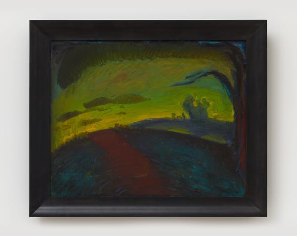 Louis Eisner Likely no More to Return, 2021 Oil on canvas in artist's frame 35 x 28.5 in (88.9 x 72.4 cm)